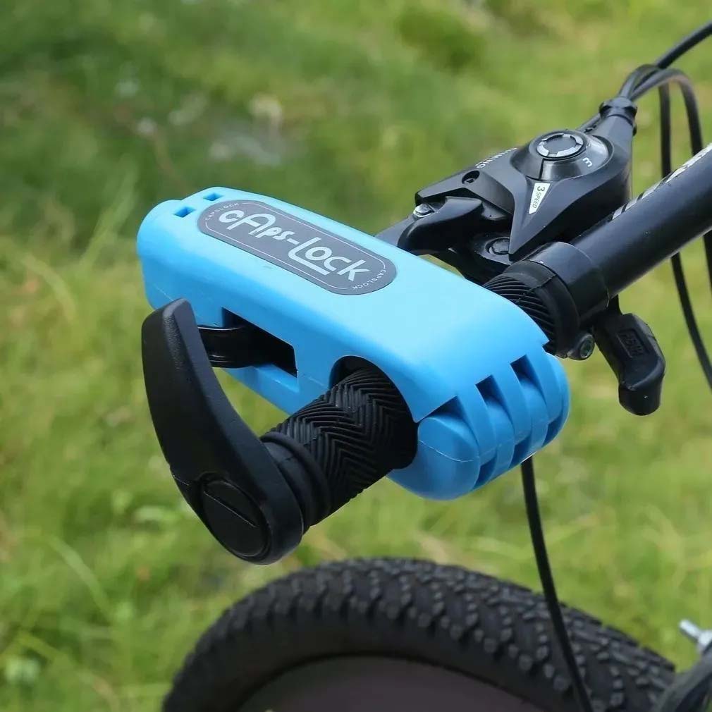 Miniatura 8 de Candado Para Manilar Freno Bloqueo Moto